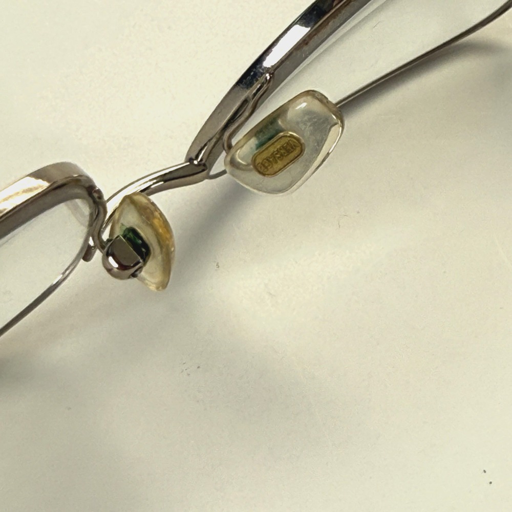 VERSACE MOD 1229-B 1052 Eyeglasses Frame Only 53-16-135 Italy Gold Crystals - Picture 10 of 14